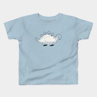 Dinosaur Cloud Drew Inspiration From Clouds - Funny Artistic Outline Gifts Kids T-Shirt